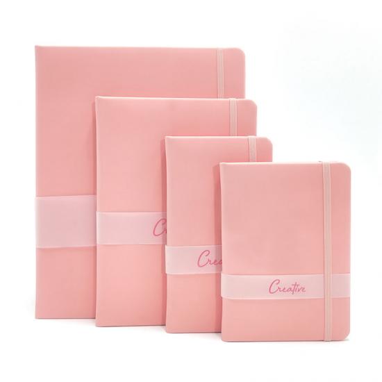 Fresh color soft touch thermo PU journal