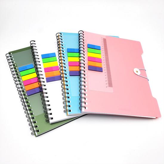 A4 Wire O binding PP cover notebook