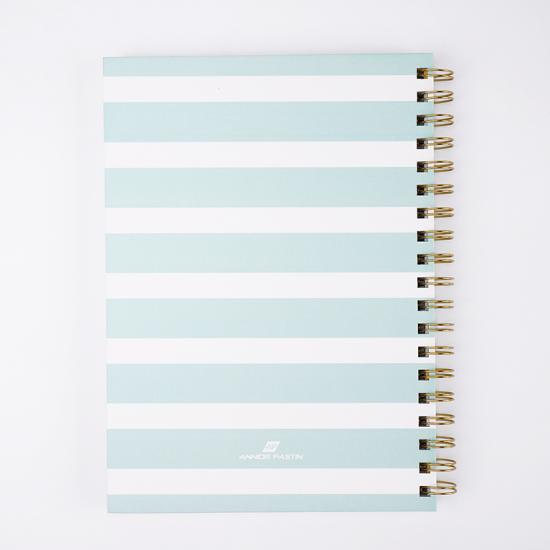 B5 white paper notebook