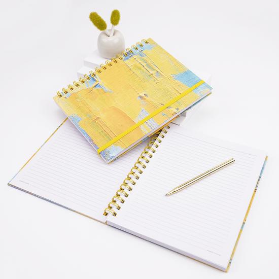 Recycled paper notebook