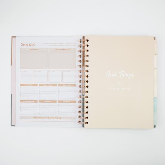 Recycle paper planner
