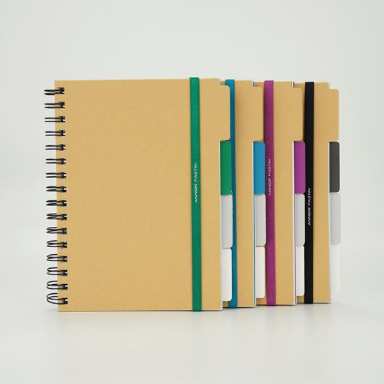 A5 wire-o binding notebook
