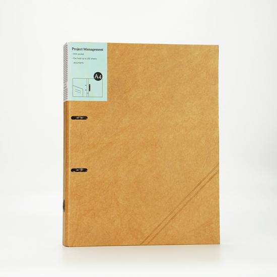 Wood texture file folder