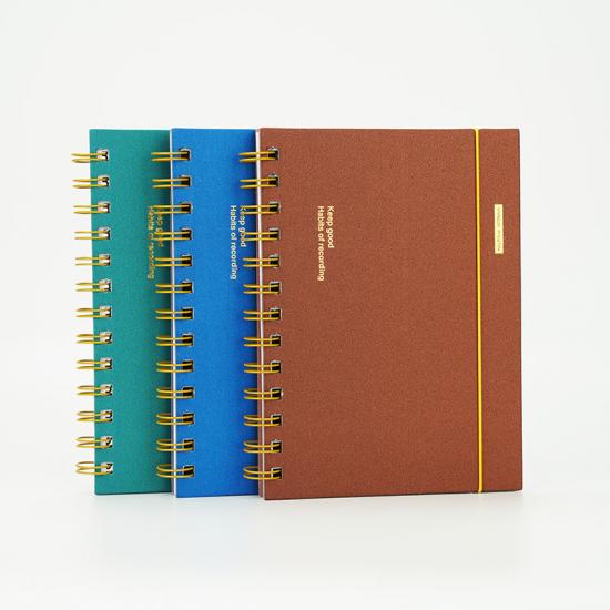 B6 wire-o binding hardcover notebook