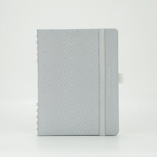 A5 Semi hidden wire-o binding notebook