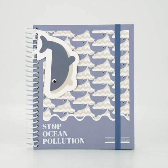 Eco-friendly hardcover notebook