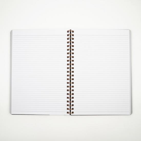 A4 wire-o binding hardcover notebook