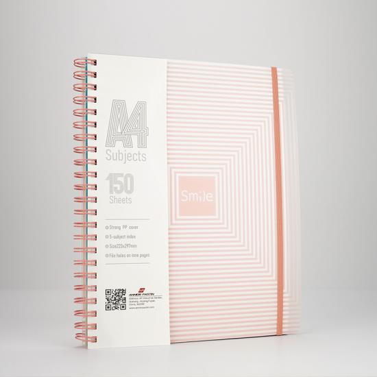 A4 Wire-o Binding College Notebook