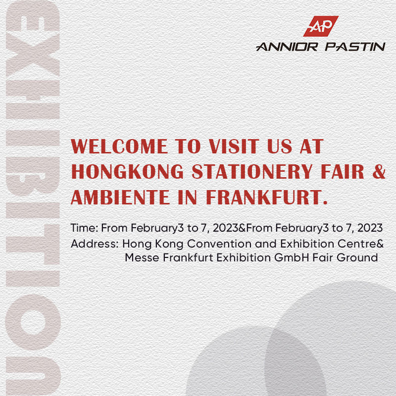 مرحبًا بزيارتنا في معرض Hongkong Stationery & Ambiente في فرانكفورت